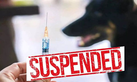 சளி சிகிச்சைக்கு நாய்க்கடி ஊசி போட்ட செவிலியர் பணியிடை நீக்கம்