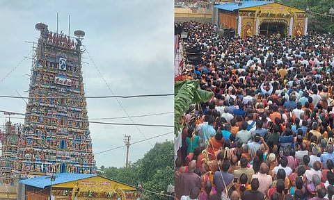 மாடம்பாக்கம் ஸ்ரீ தேனுகாம்பாள்-தேனுபுரீஸ்வரர் கோவில் கும்பாபிஷேகம்