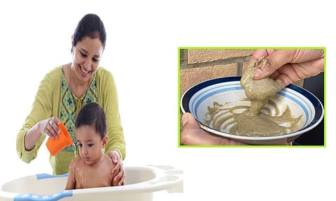 குழந்தைகளுக்கான குளியல் பொடியை வீட்டிலேயே தயாரிக்கலாம்...