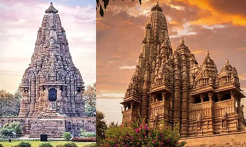 மேரு மலை வடிவில் ஓர் ஆலயம்