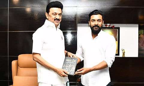 மக்களின் கல்விக்காக அக்கறையோடு செயல்பட்டு வரும் சூர்யாவிற்கு பாராட்டு- மு.க.ஸ்டாலின்