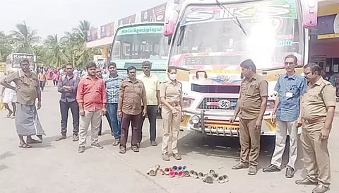 அரசு, தனியார் பஸ்களில் ஏர்ஹாரன்கள் அகற்றம்