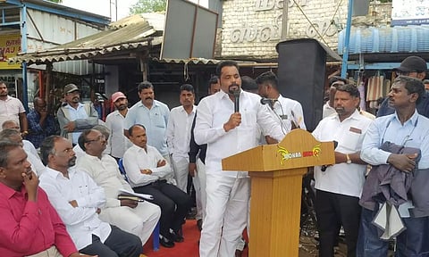 மீஞ்சூரில் அனைத்து கிறிஸ்தவ திருச்சபைகள் கண்டன ஆர்ப்பாட்டம்