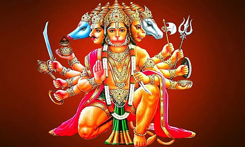 தோஷம் நீக்கும் பஞ்சமுக ஆஞ்சநேயர்
