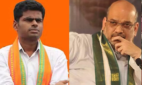 அண்ணாமலை யாத்திரையை கண்காணிக்கும் அமித்ஷா- தினமும் ஆய்வு செய்து அறிக்கை அனுப்பப்படுகிறது