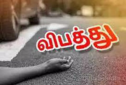 அடுத்தடுத்து நடந்த விபத்துகளில் பெண் உள்பட 2 பேர் சாவு
