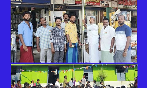 தொண்டியில் சுதந்திர தின விழா