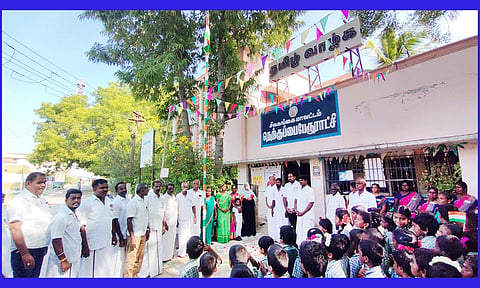 நெற்குப்பையில் சுதந்திர தின விழா