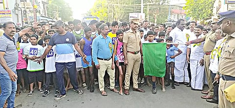 விழிப்புணர்வு மாரத்தான் போட்டி