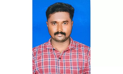 விபத்தில் பலியான தயாளன்.