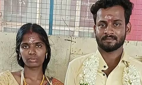 காதல் ஜோடி காவல் நிலையத்தில் தஞ்சம்