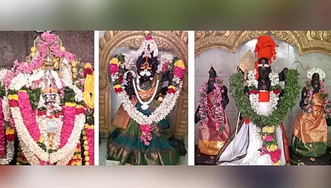 மூங்கில் வனத்து சங்கிலி கருப்பண்ணசாமி, பொன்னாச்சி அம்மன், வள்ளி தெய்வானை சமேத சுப்பிரமணியர் சிறப்பு அலங்காரத்தில் காட்சியளித்தனர்.