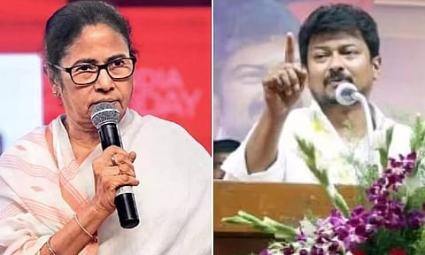 உதயநிதி ஜூனியர் அரசியல்வாதி: மக்கள் உணர்வுகளை புண்படுத்த கூடாது- மம்தா பானர்ஜி