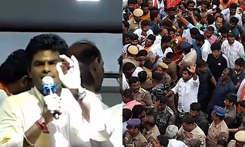 தி.மு.க அமைச்சர்கள் இனிமேல் எந்தெந்த சிறையில் இருப்பார்கள் என தெரியாது- அண்ணாமலை ஆவேசம்