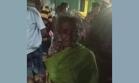 கணவரை கொன்ற மூதாட்டி தெய்வானை.
