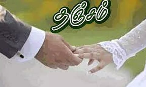 காதலனை திருமணம் செய்து போலீசில் தஞ்சம் அடைந்த இளம்பெண்