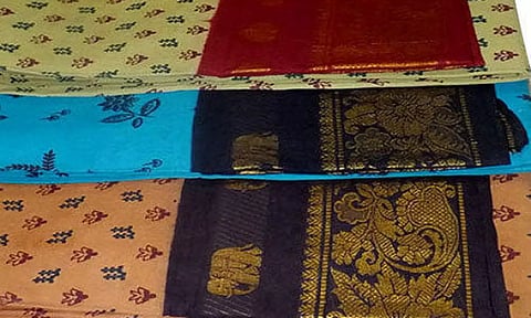சுங்குடி சேலைகள்.