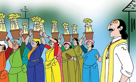 முளைப்பாரி ஊர்வலம்