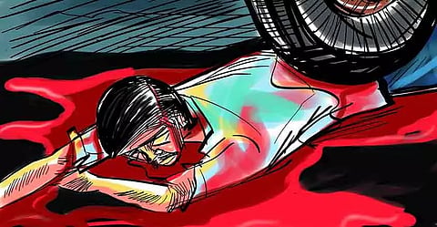 காரைக்காலில் மில் தொழிலாளி விபத்தில் பலி