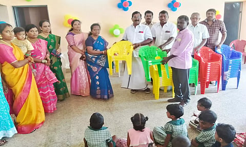 மழலையர் கல்வி வகுப்புகள் தொடங்கப்பட்டது.