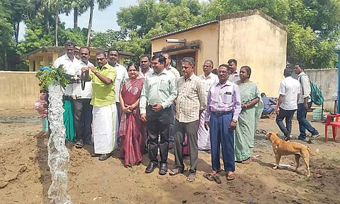 அங்காளன் எம்.எல்.ஏ கலந்து கொண்டு திறந்து வைத்தார்.