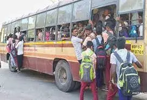 மண்ணச்சநல்லூர் பணிமனையில் இருந்து கூடுதல் பஸ் இயக்க கோரிக்கை