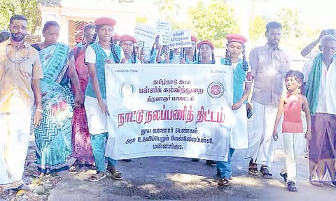 உழவார பணி நடைபெற்றது.