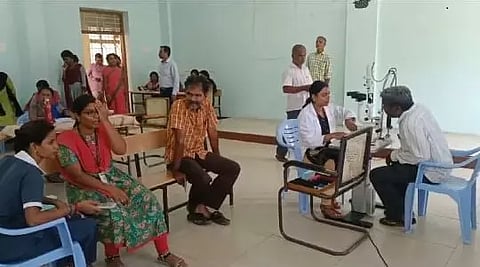 அண்ணா பல்கலைக்கழக பொறியியல் கல்லூரியில் இலவச கண் பரிசோதனை முகாம்
