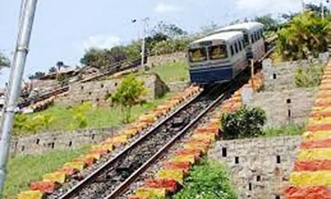 பழனி கோவில் மின்இழுவை ரெயில் (கோப்பு படம்)