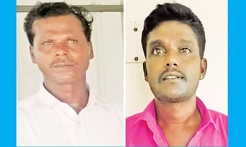 கொலை வழக்கில் கைது செய்யப்பட்டவர்கள்.