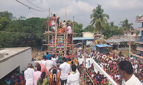 தியாகதுருகம் அருகே மாரியம்மன் கோவில் கும்பாபிஷேகம்