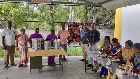பேளூர் சுகாதார நிலையத்தில் கர்ப்பிணி பெண்களுக்கு சத்துணவு