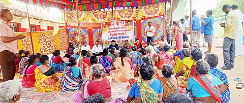 சிறுகுடி ஊராட்சியில் கிராமசபை கூட்டம்