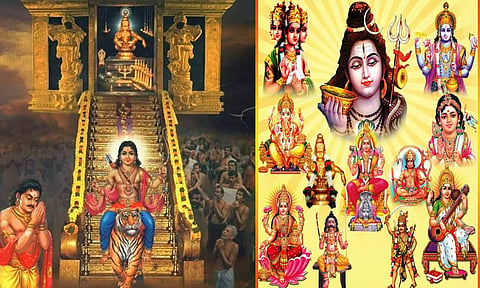 பதினெட்டு படிகளின் தெய்வங்கள்