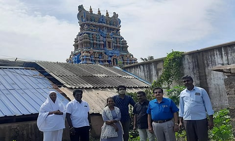 கன்னியாகுமரி பகவதி அம்மன் கோவிலில் ராஜகோபுரம் கட்டுவது குறித்து கட்டிடக்கலை நிபுணர் ஆய்வு