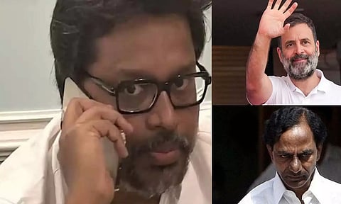 தெலுங்கானாவில் ஓங்கிய "கை": வியூகம் அமைத்தவர் யார்?