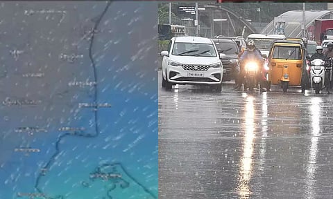 காலை 10 மணி வரை 14 மாவட்டங்களுக்கு மழை எச்சரிக்கை