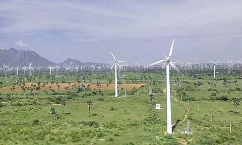 காற்றாலை மூலம் 1,190 மெகாவாட் மின்சாரம் உற்பத்தி: எரிசக்தி துறை அதிகாரிகள்