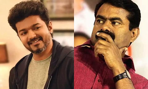 விஜய் மக்களின் மனங்களை வெல்ல வேண்டும்: சீமான்