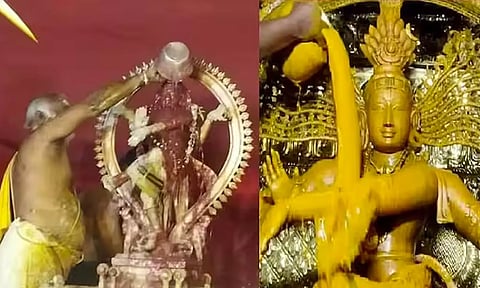 ஆருத்ரா தரிசனத்தில் மட்டும் களையப்படும் சந்தனகாப்பு