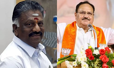 சென்னை வந்த நட்டாவை ஓ.பி.எஸ். சந்திக்காதது ஏன்?