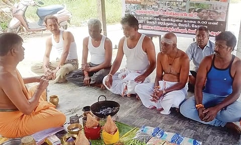 திதிகொடுக்கும் நிகழ்ச்சி