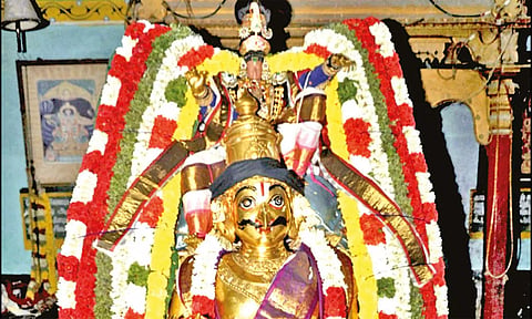 திருக்கண்ணபுரம் சவுரி ராஜபெருமாள் கோவில் கருடசேவை