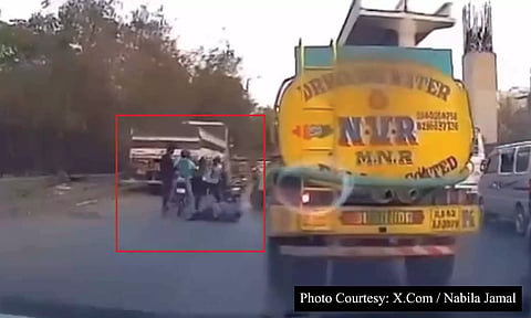 அழுத்தம் கொடுத்த மேனேஜரை அடித்து நொறுக்கிய அடியாட்கள் - வைரலாகும் வீடியோ