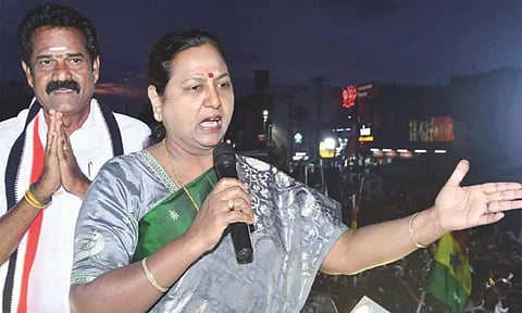ராமநாதபுரத்தில் பிரேமலதா விஜயகாந்த் தேர்தல் பிரசாரம்