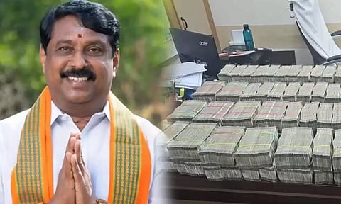 தாம்பரம் ரெயில் நிலையத்தில் ரூ.4 கோடி பறிமுதல்: நயினார் நாகேந்திரனுக்கு தாம்பரம் போலீசார் சம்மன்