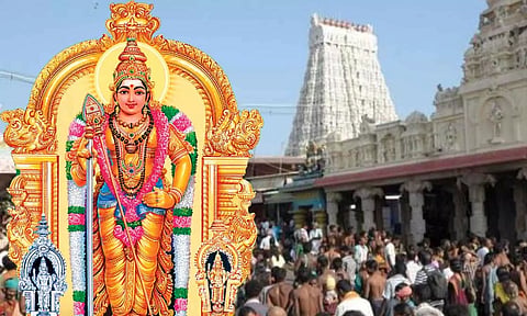 வைகாசி விசாக திருவிழாவையொட்டி திருச்செந்தூர் முருகன் கோவிலில் குவியும் பாதயாத்திரை பக்தர்கள்