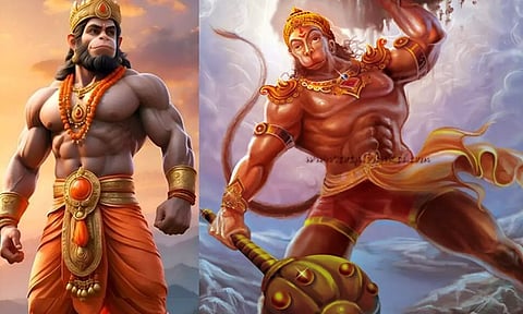 கோபத்தில் மலையை பெயர்த்து சாபம் கொடுத்த ஆஞ்சநேயர்