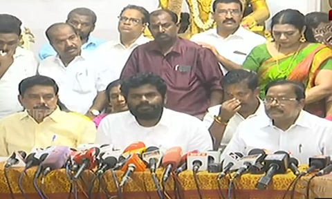 மக்களின் தீர்ப்பை தலைவணங்கி ஏற்கிறேன்: பா.ஜ.க. தலைவர் அண்ணாமலை