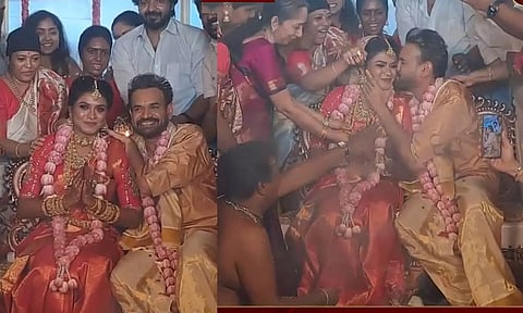 சிங்கிள் டூ மிங்கிள் ஆன பிரேம்ஜி.. தாலி கட்டியதும் முத்தம் கொடுத்த வீடியோ வைரல்